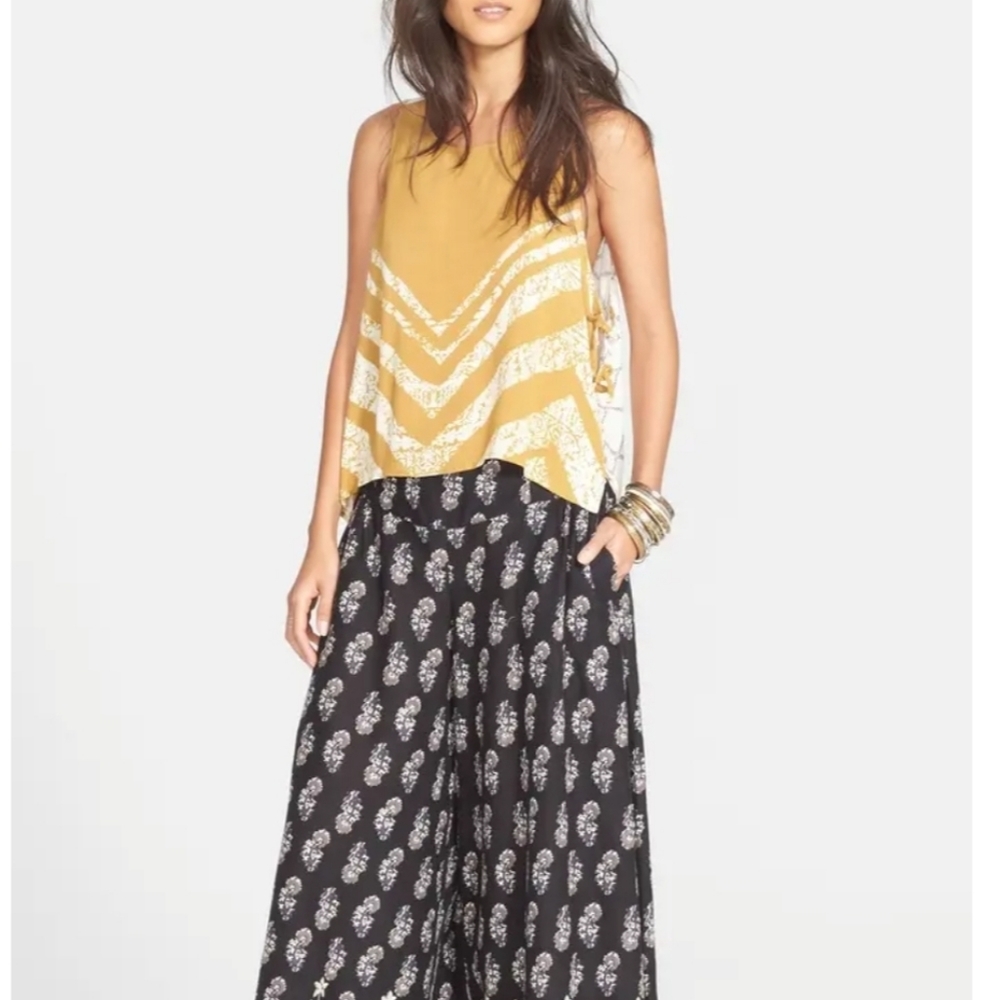 Free people side tie top